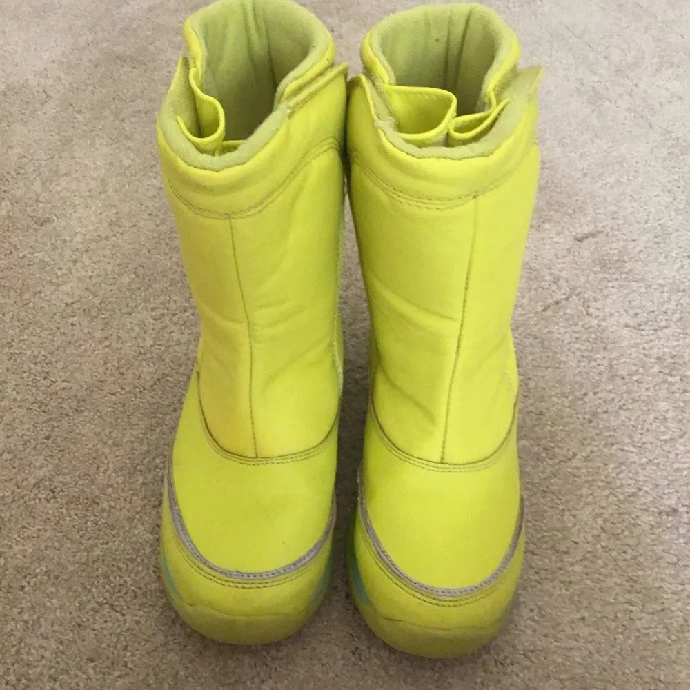 Lands’ End Yellow Snow Winter Boot